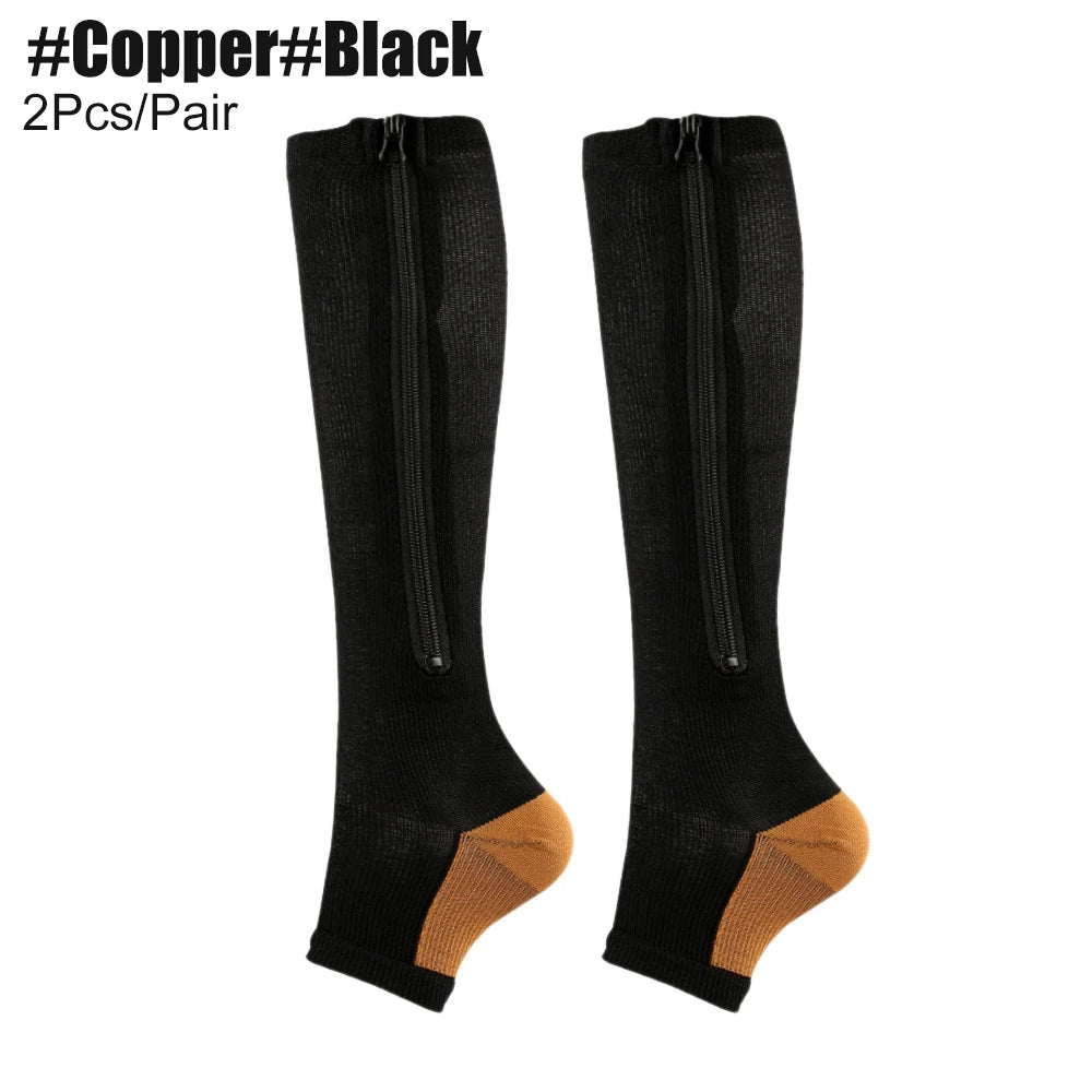 OptiFlow™ Zip Comfort Socks