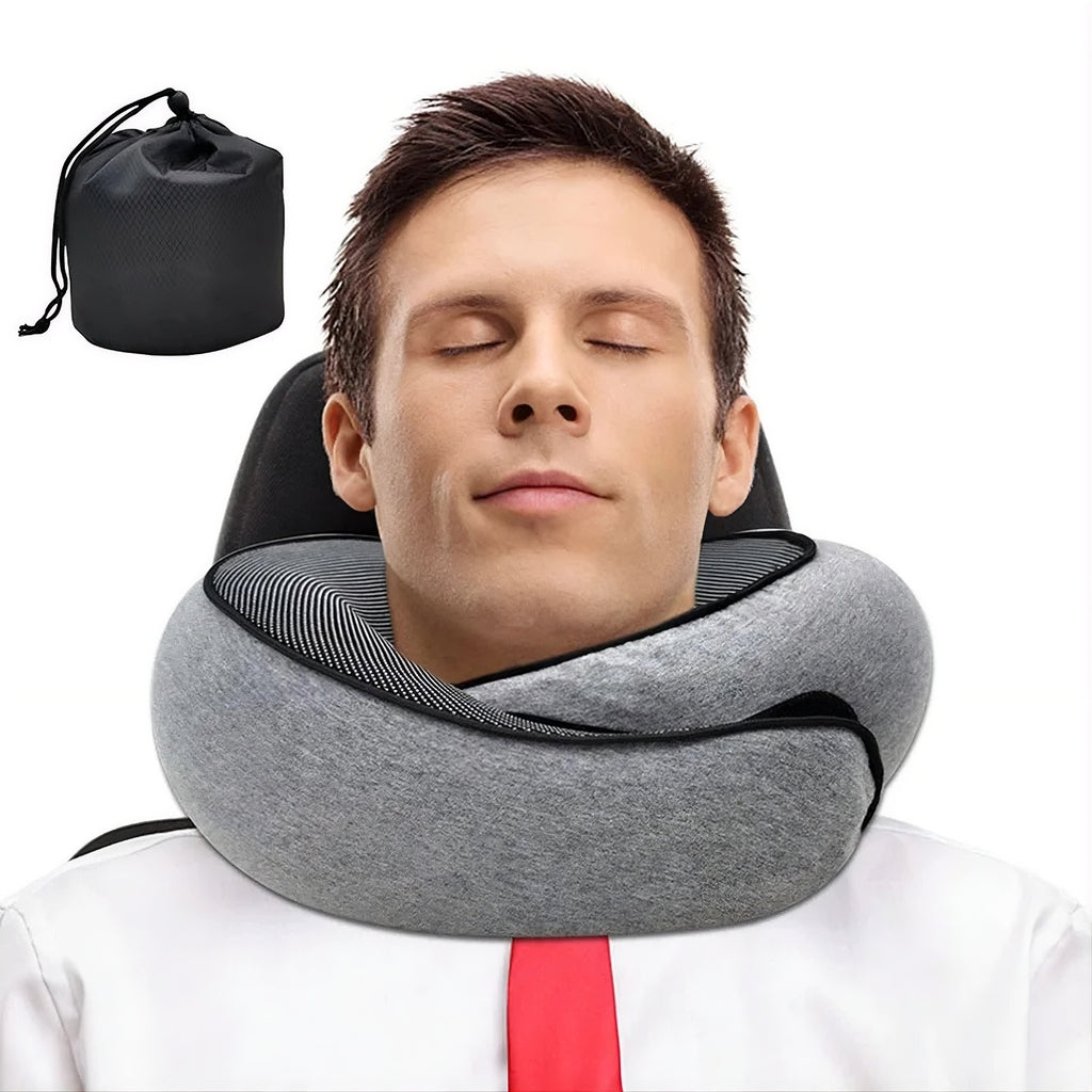 OptiRest™ | Memory Foam Travel Pillow