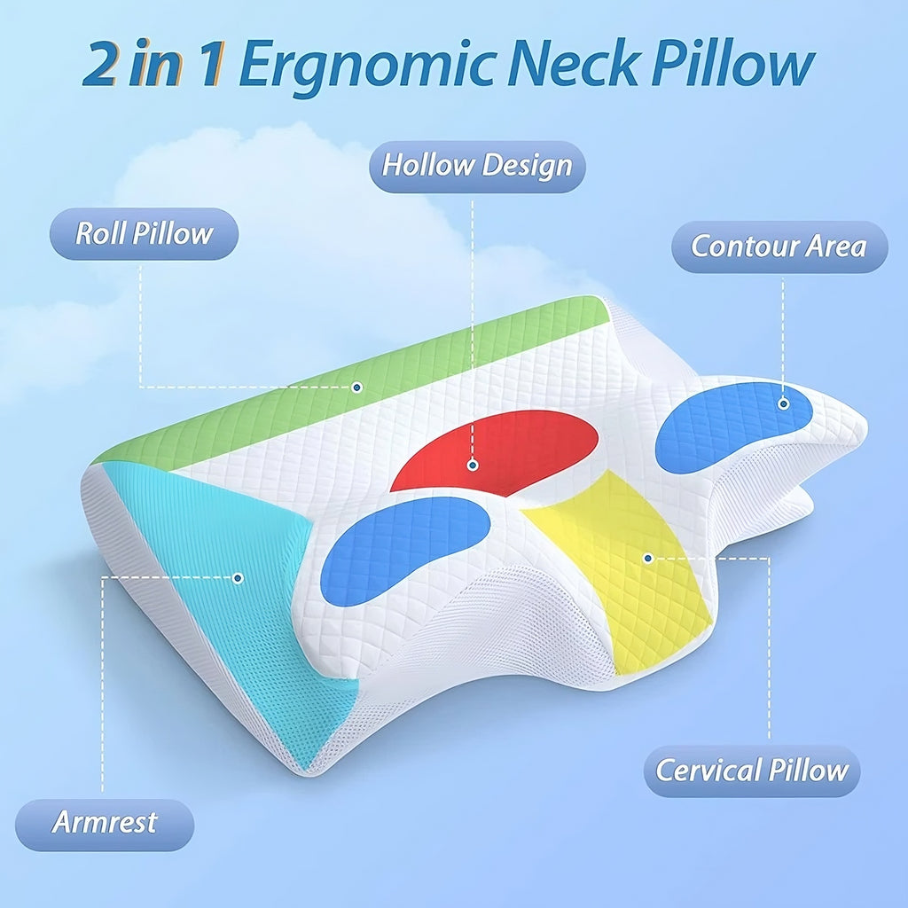 OptiCervical™ | Deep Sleep Neck Pillow