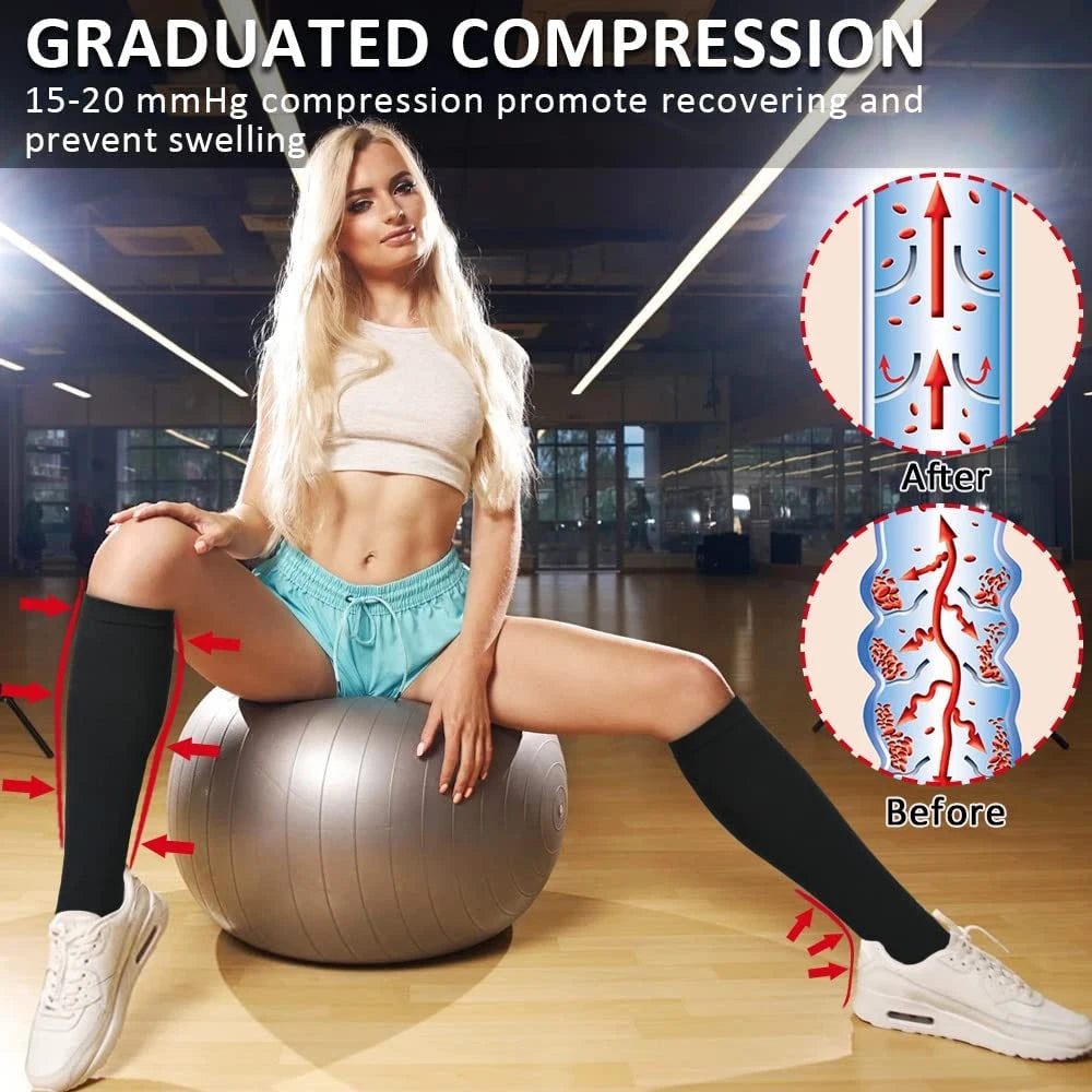 OptiFlow™ Zip Comfort Socks