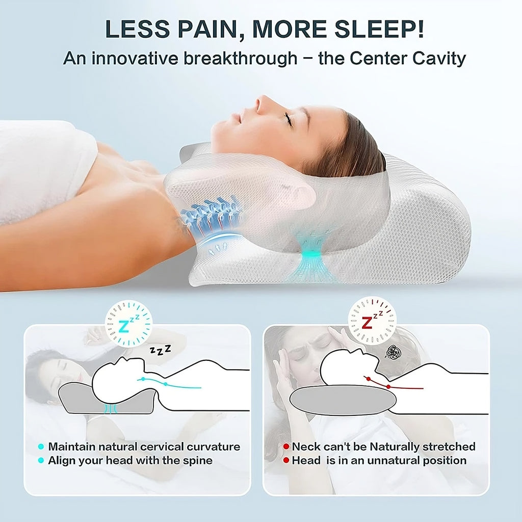 OptiCervical™ | Deep Sleep Neck Pillow