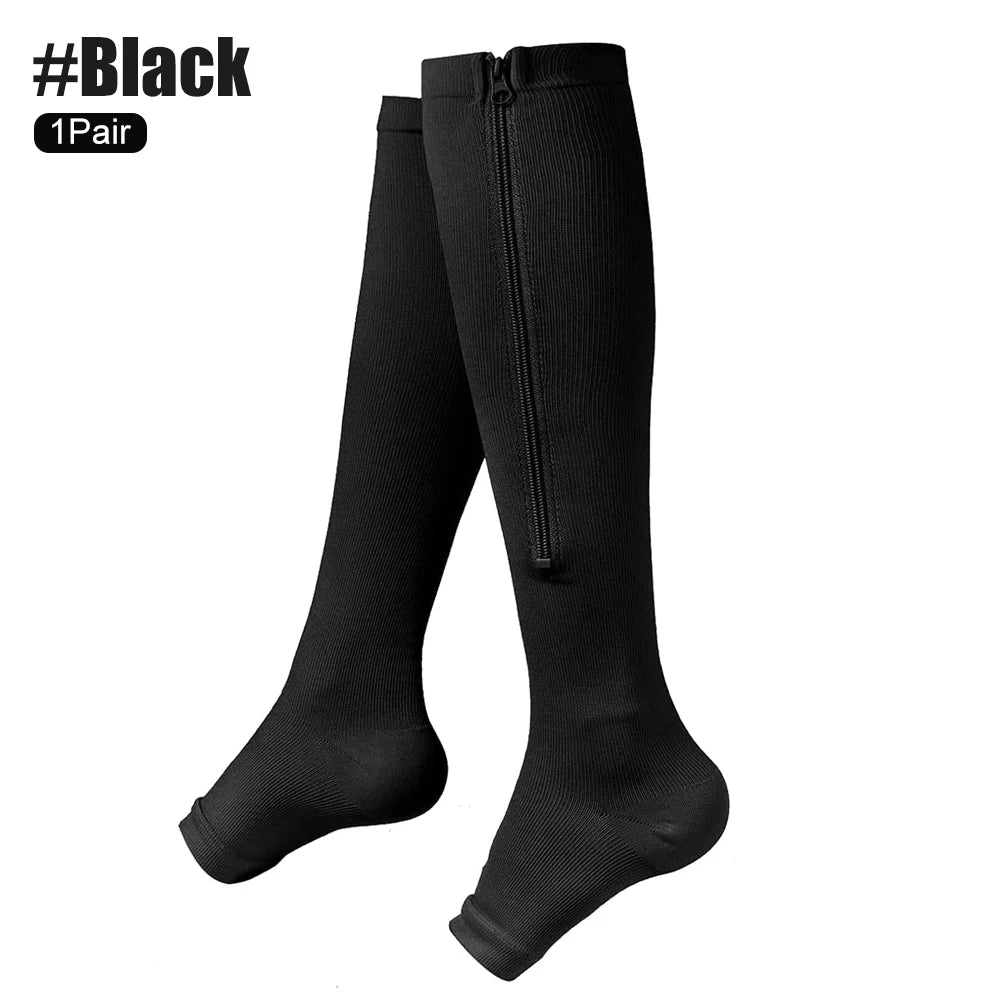 OptiFlow™ Zip Comfort Socks