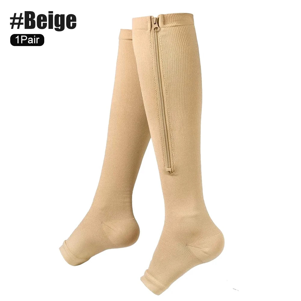 OptiFlow™ Zip Comfort Socks